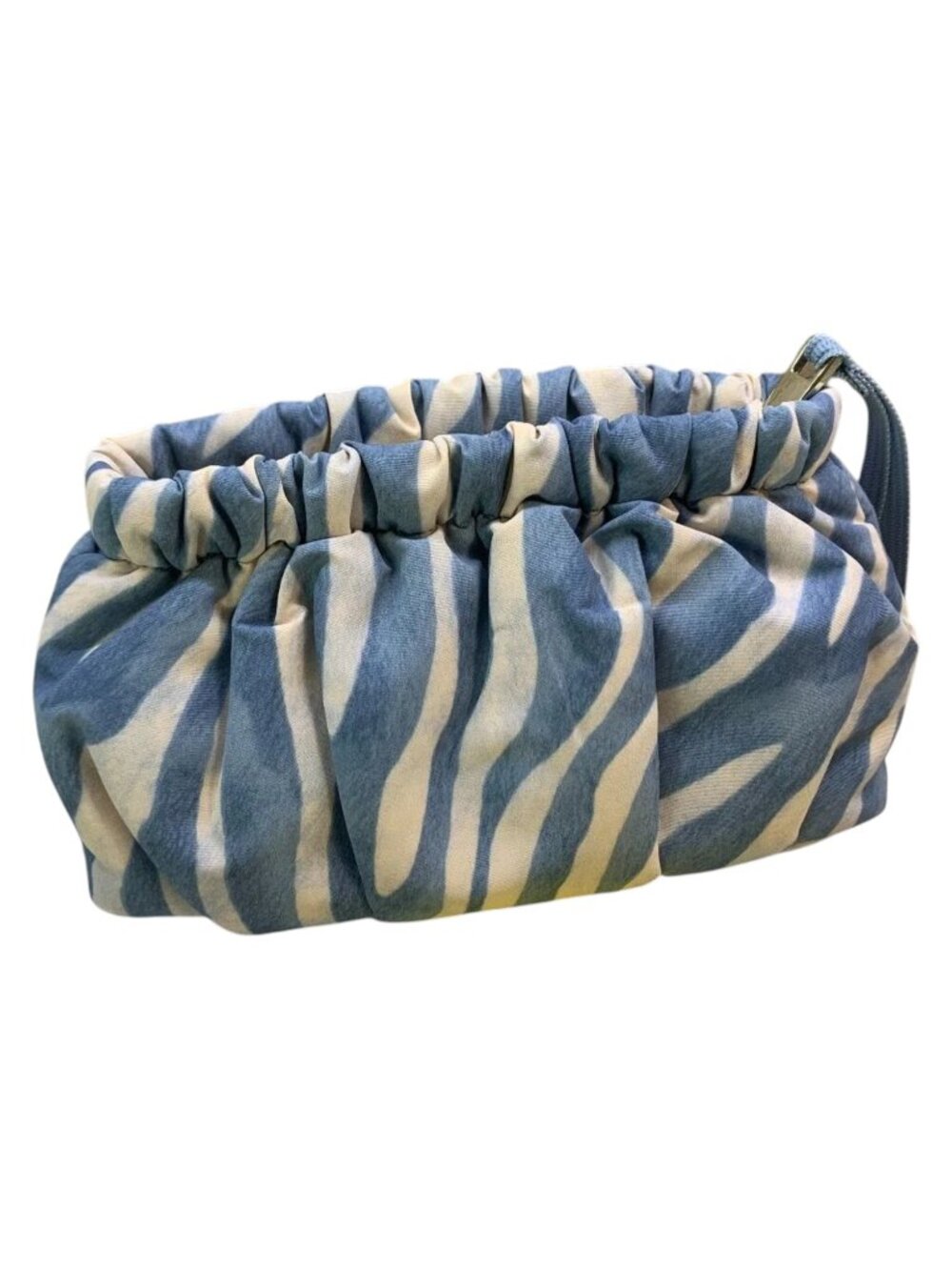NWT Vince Camuto Washable Blue Cloth Clutch